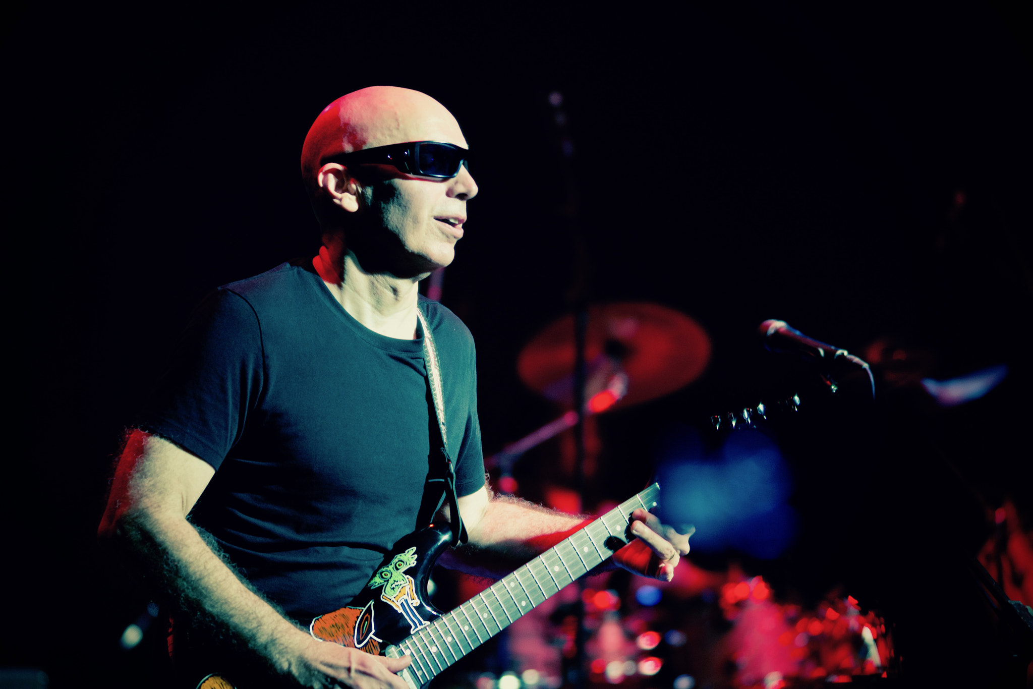 Sony a7R II sample photo. Joe satriani @ beijing 2017 photography