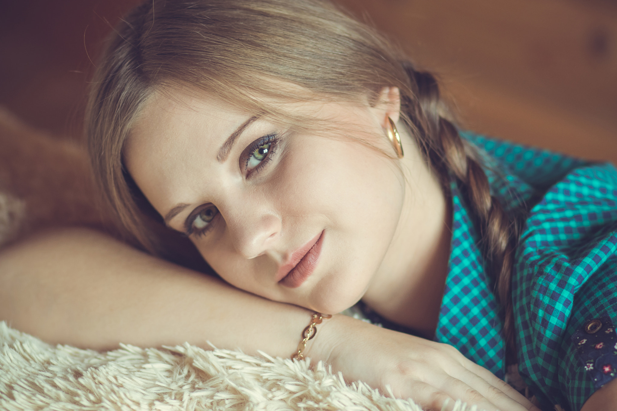 Canon EF 85mm F1.8 USM sample photo. Nastya photography