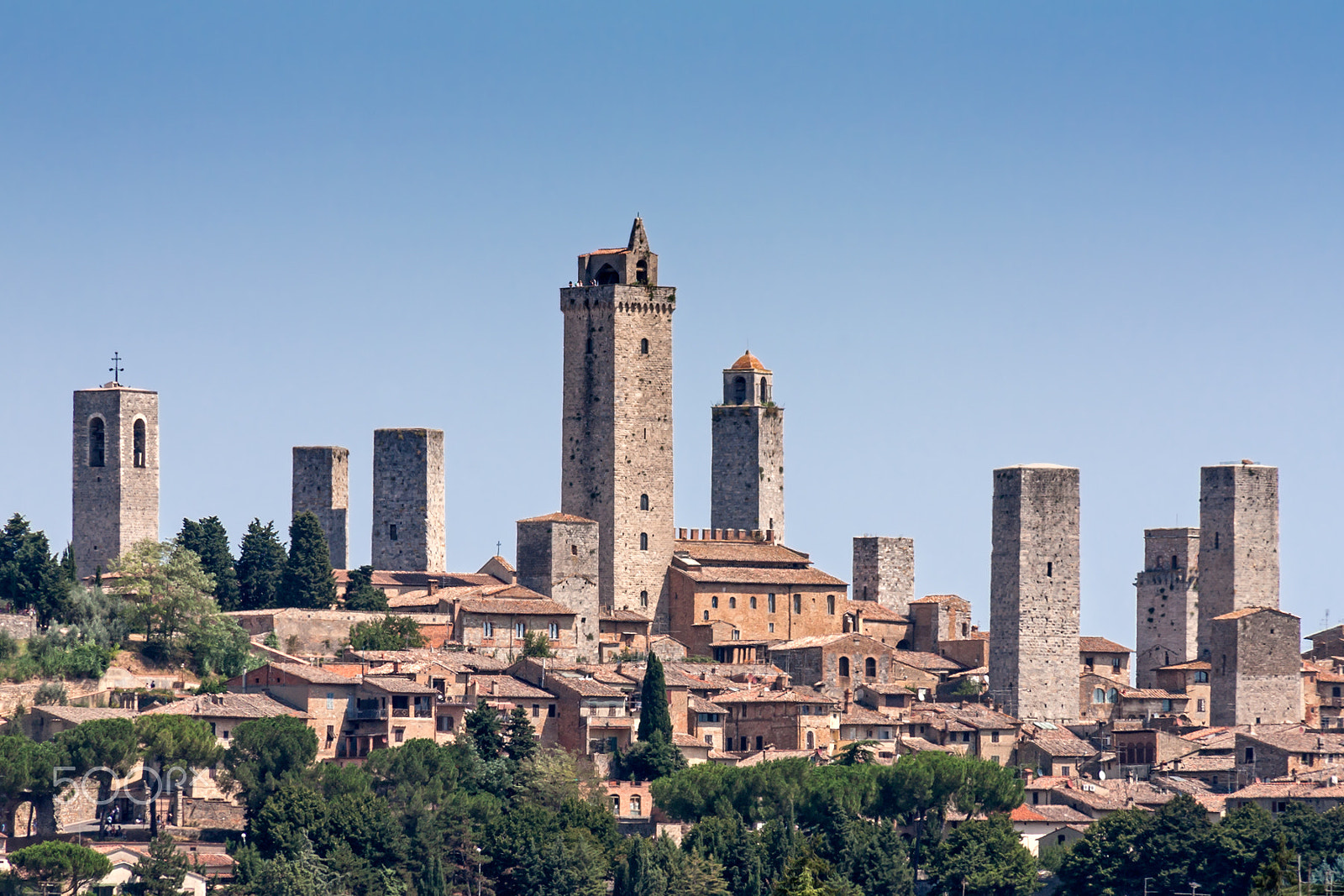 Canon EOS 450D (EOS Rebel XSi / EOS Kiss X2) sample photo. San gimignano photography