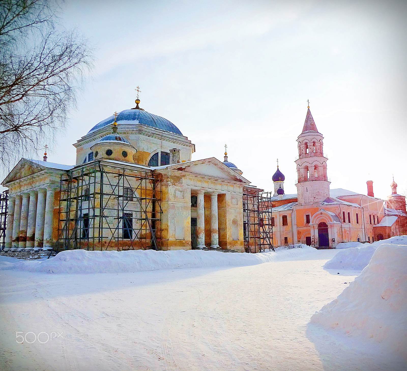 Sony DSC-WX7 sample photo. Историческая часть города Торжок photography
