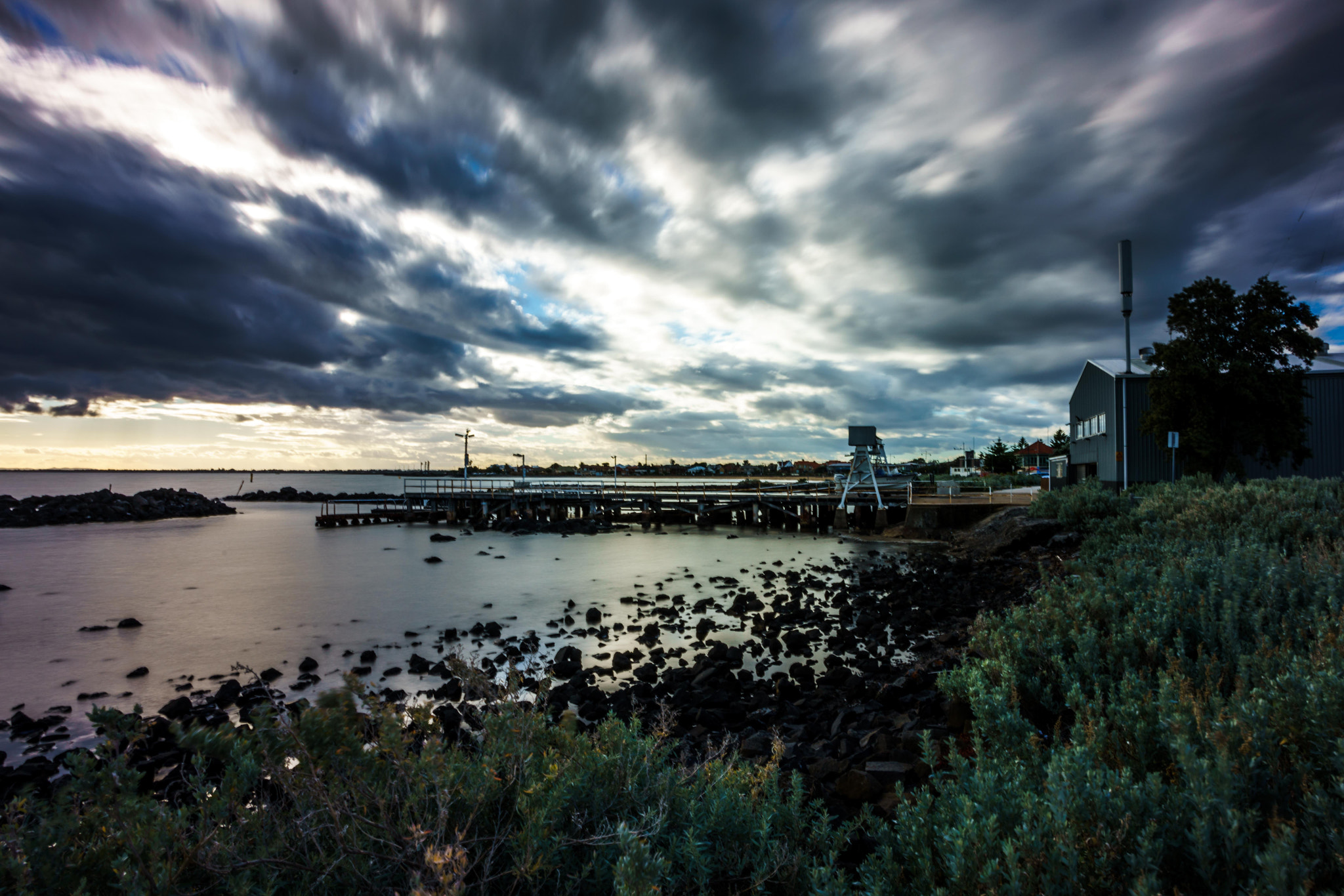 Sony a7R II + Canon EF 17-40mm F4L USM sample photo. Jetty photography