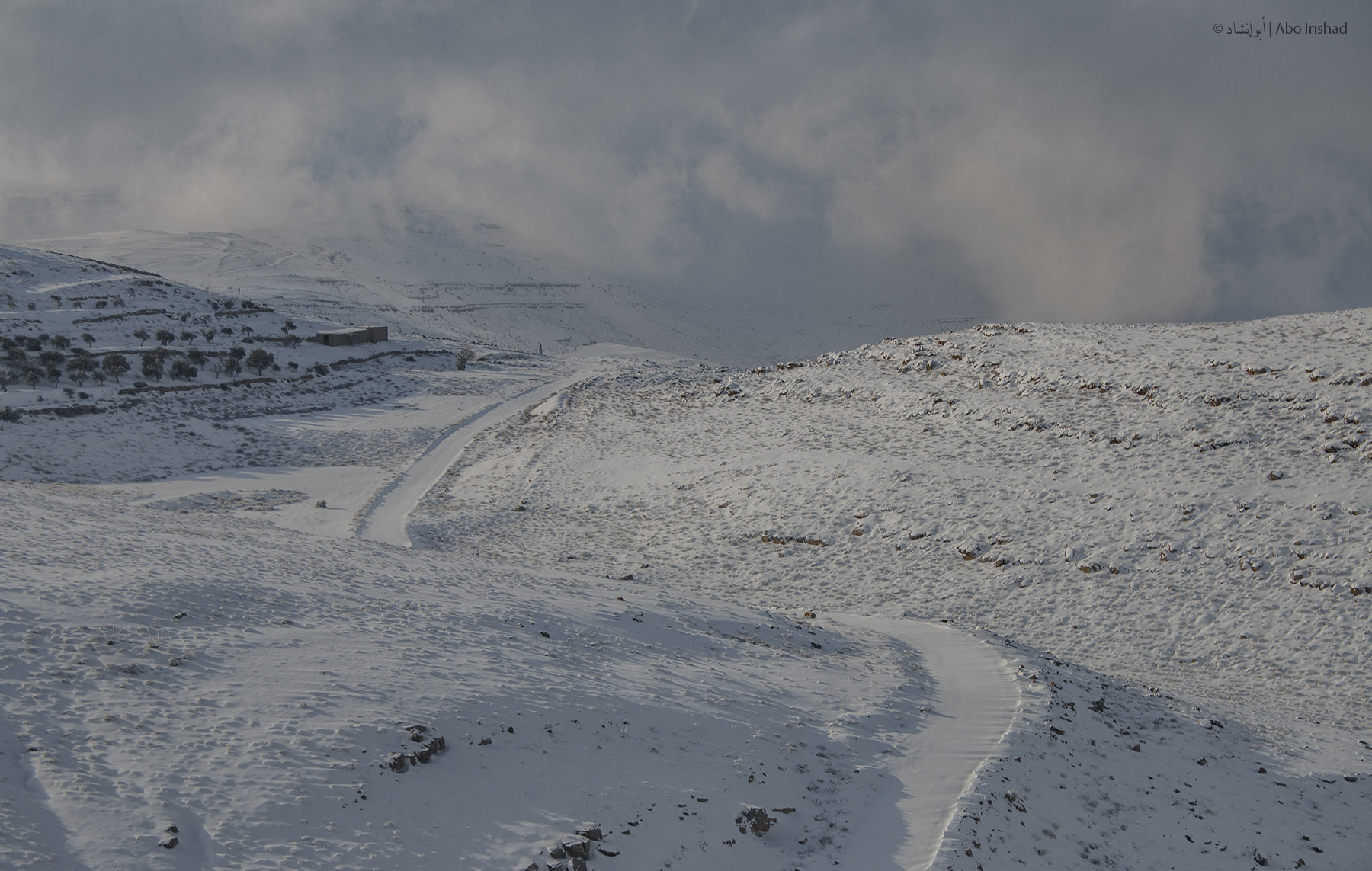 Canon EOS 70D sample photo. Snow in petra, jordan photography