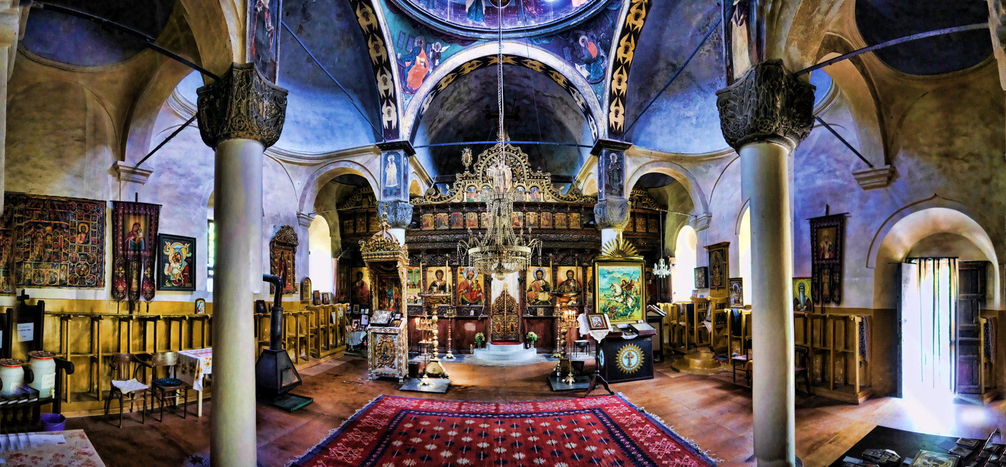Panasonic Lumix DMC-GX7 sample photo. Kapinovsky monastery church photography