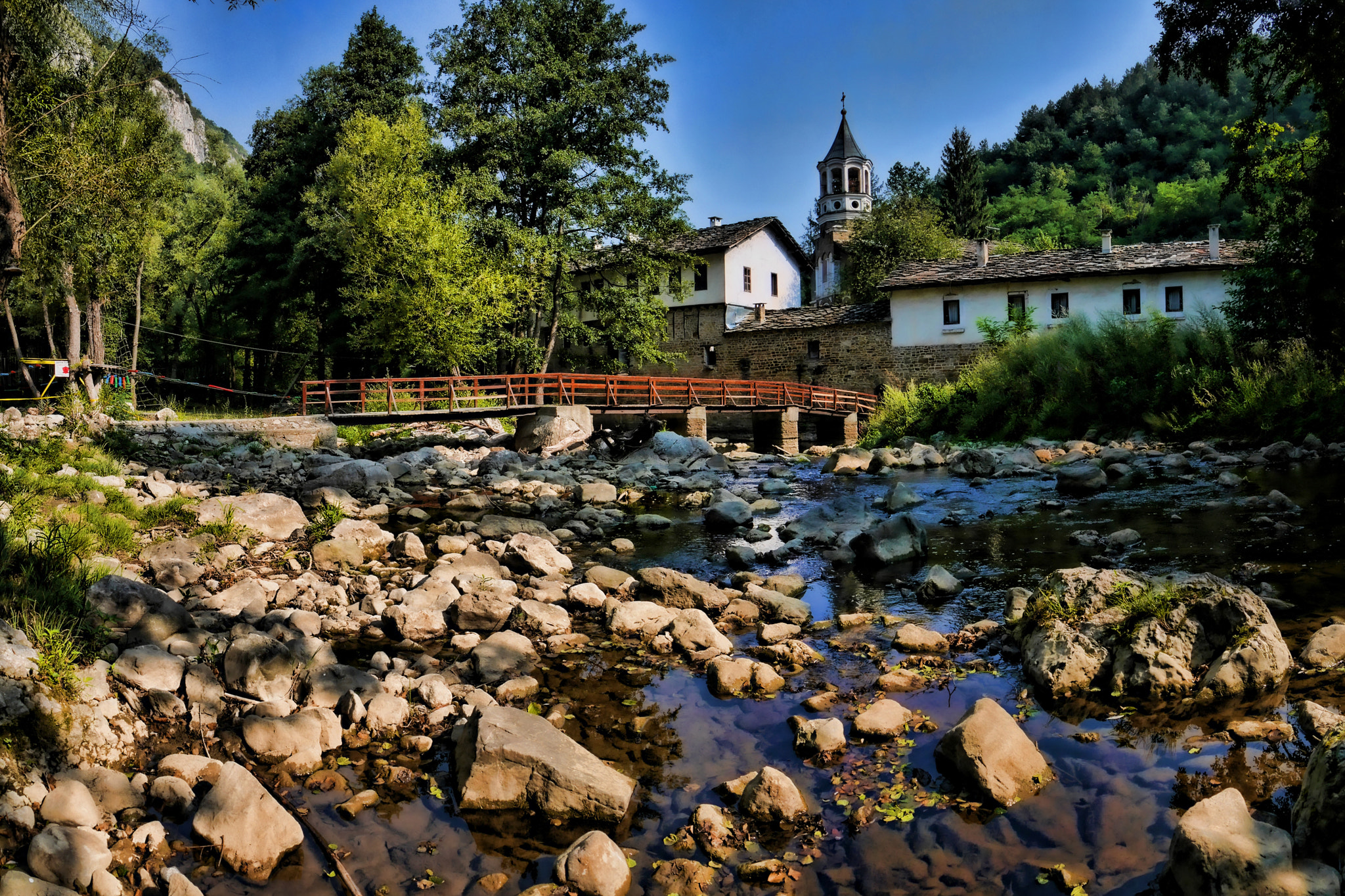 Panasonic Lumix DMC-GX7 sample photo. Drjanovsky monastery photography