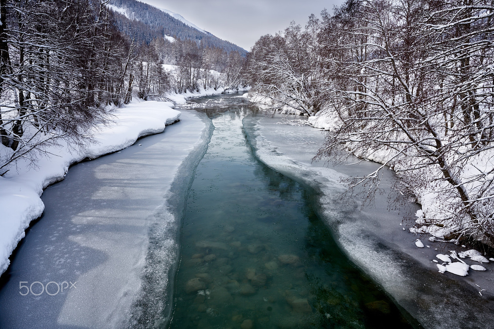 Sony a7R II sample photo. The rhône river in upper valais photography