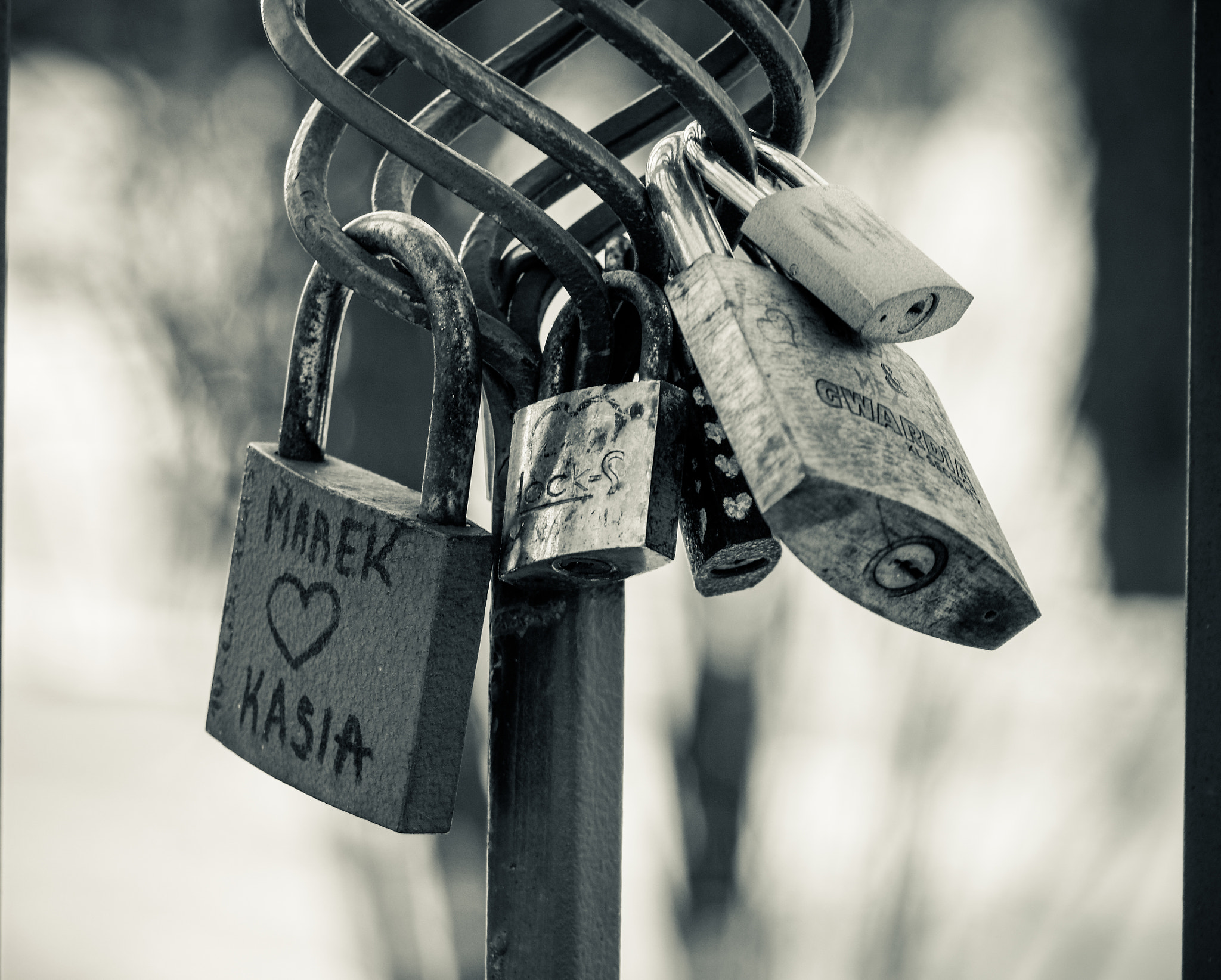 Olympus OM-D E-M10 sample photo. Love has been locked :) photography