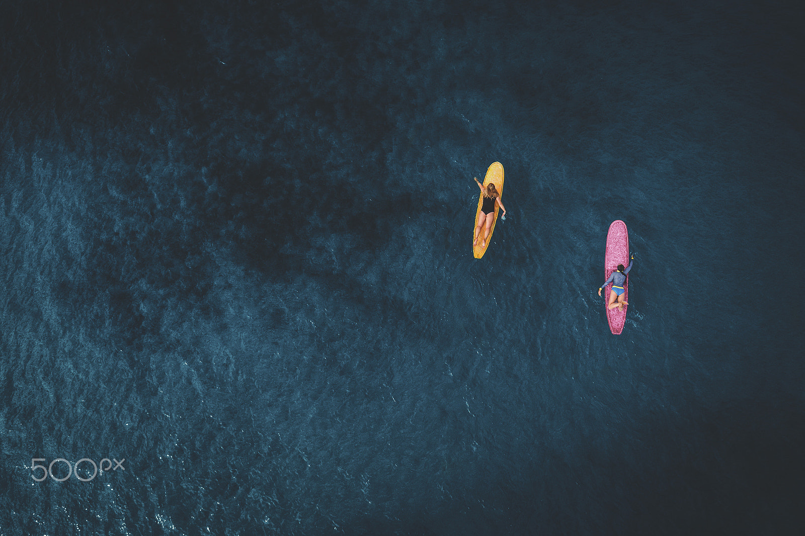 Sony Alpha NEX-7 sample photo. Surfers from above photography