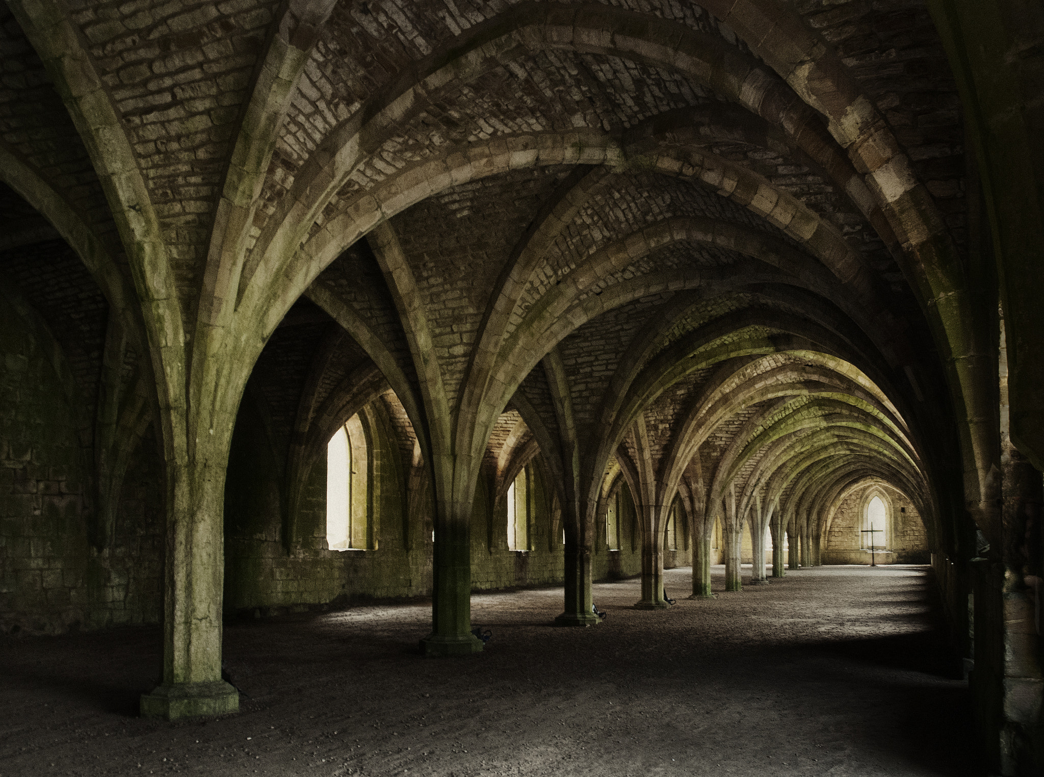Nikon D300 sample photo. Cellarium, fountains abbey photography