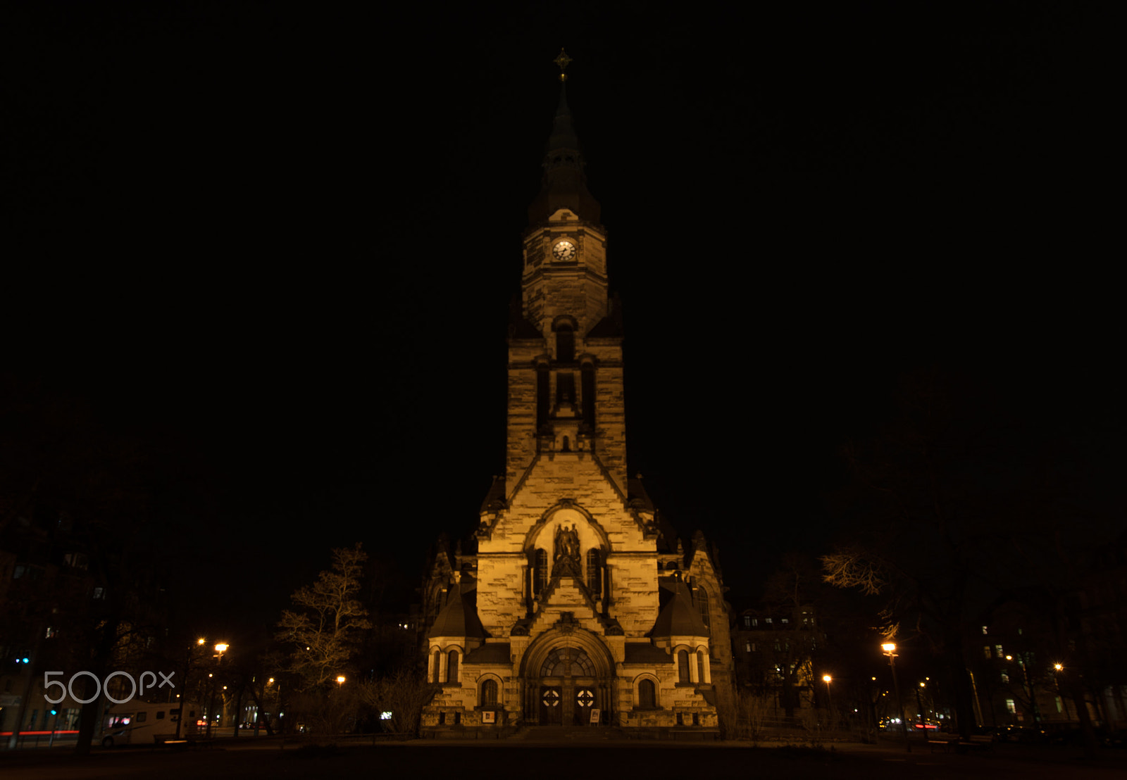 Nikon D5100 + Sigma 10-20mm F3.5 EX DC HSM sample photo. Michaelischurch in leipzig, germany photography