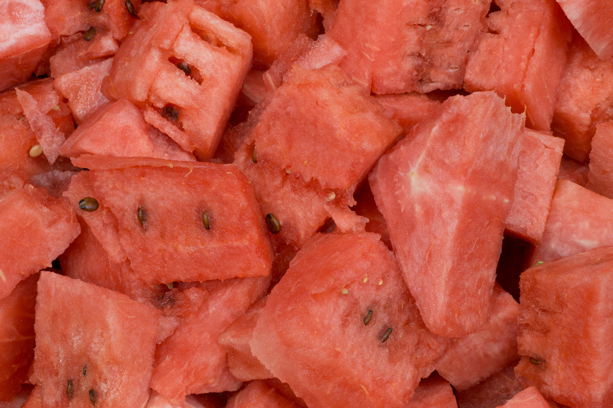 Panasonic Lumix DMC-G5 sample photo. Cubes of watermelon photography