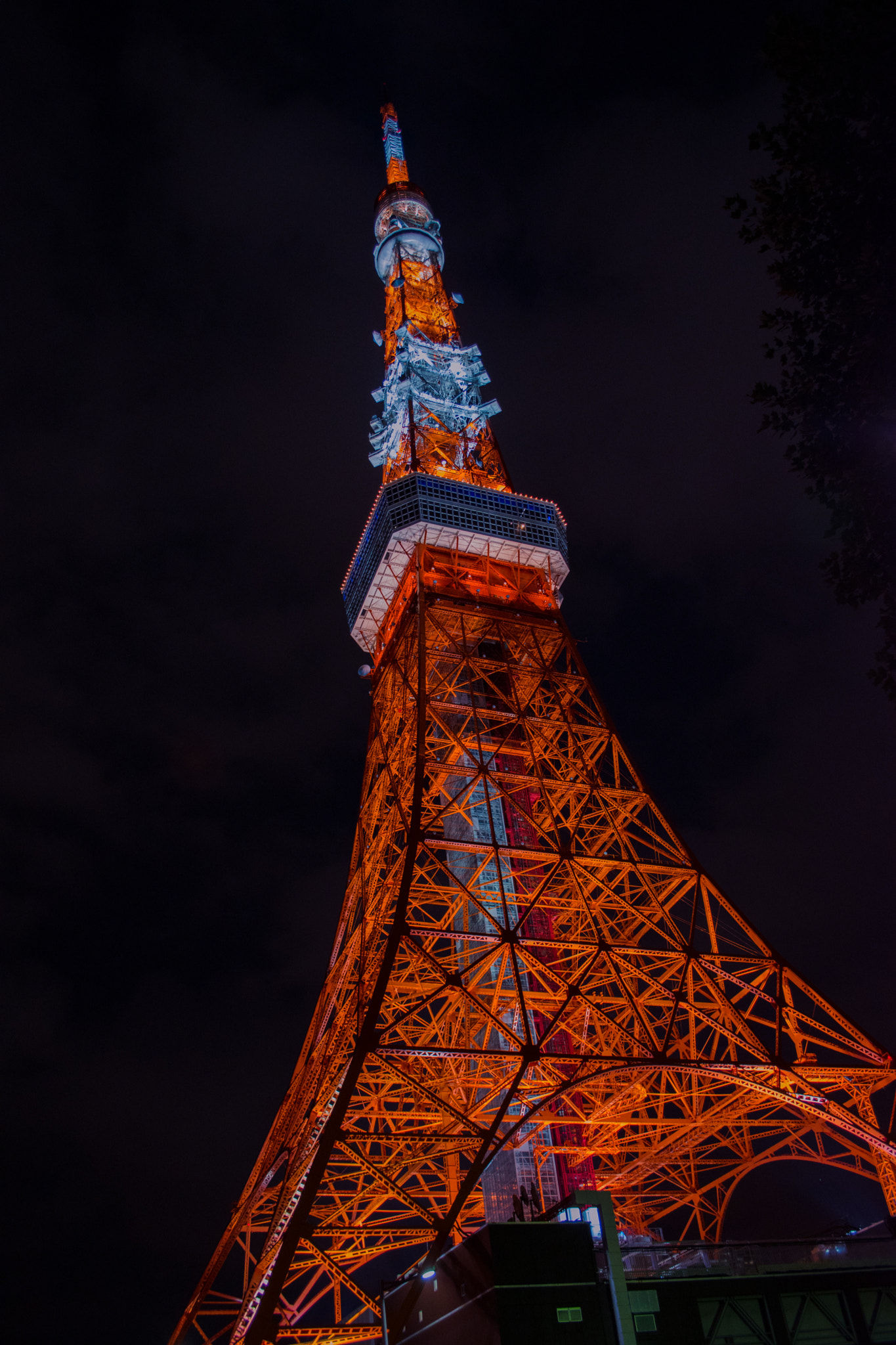 Nikon D5500 sample photo. Tokyo tower photography