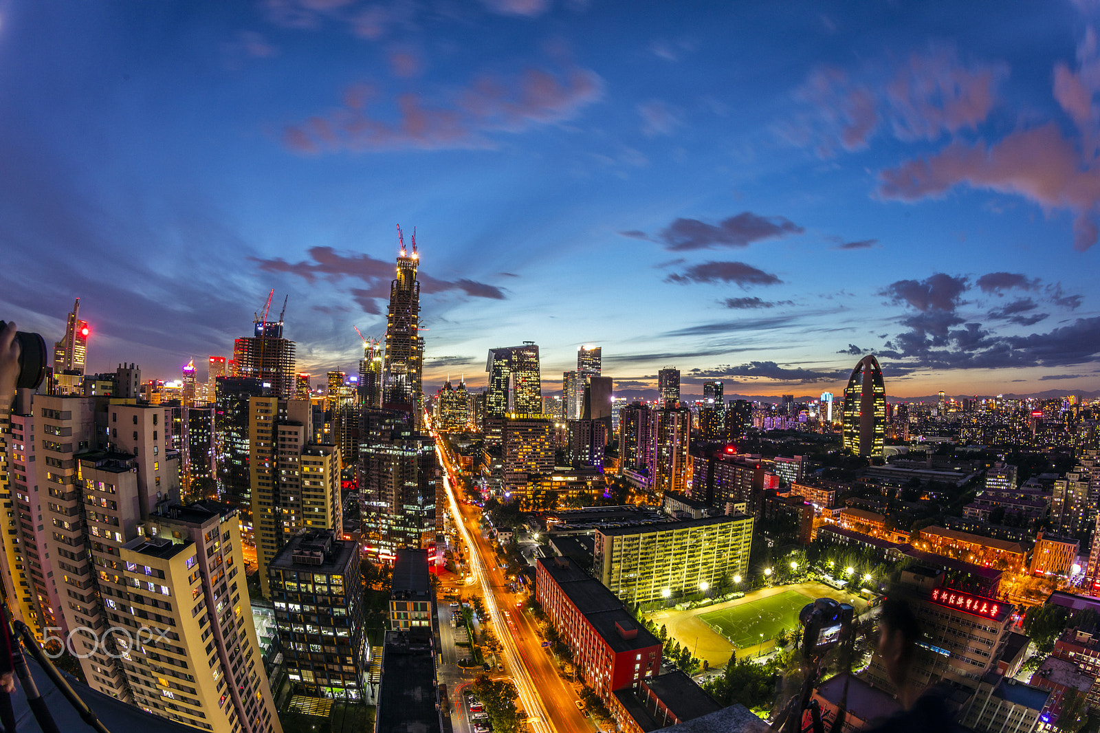 Canon EF 8-15mm F4L Fisheye USM sample photo. City of beijing photography