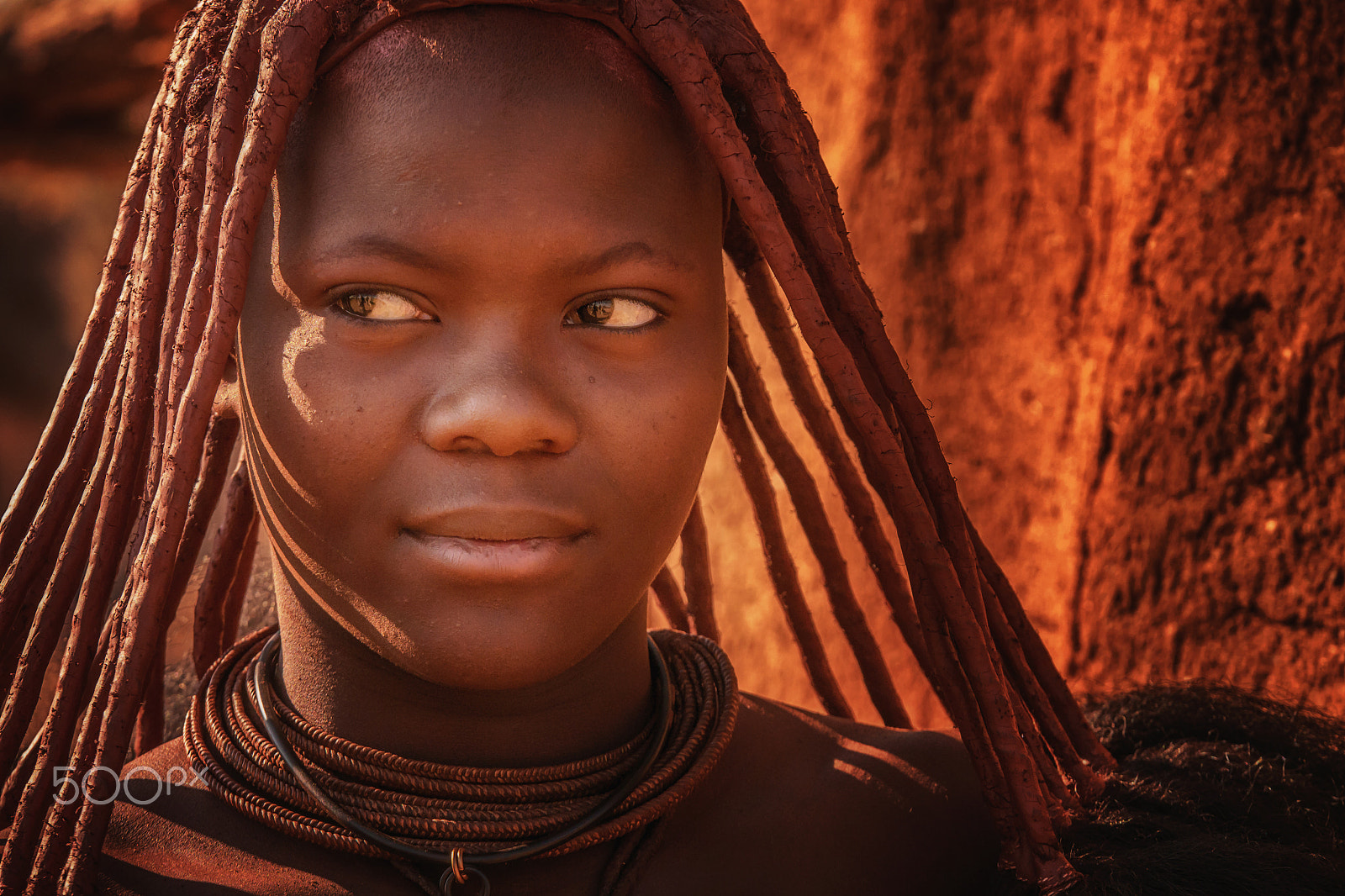 Panasonic Lumix DMC-G5 + Panasonic Lumix G X Vario 35-100mm F2.8 OIS sample photo. Himba beauty photography