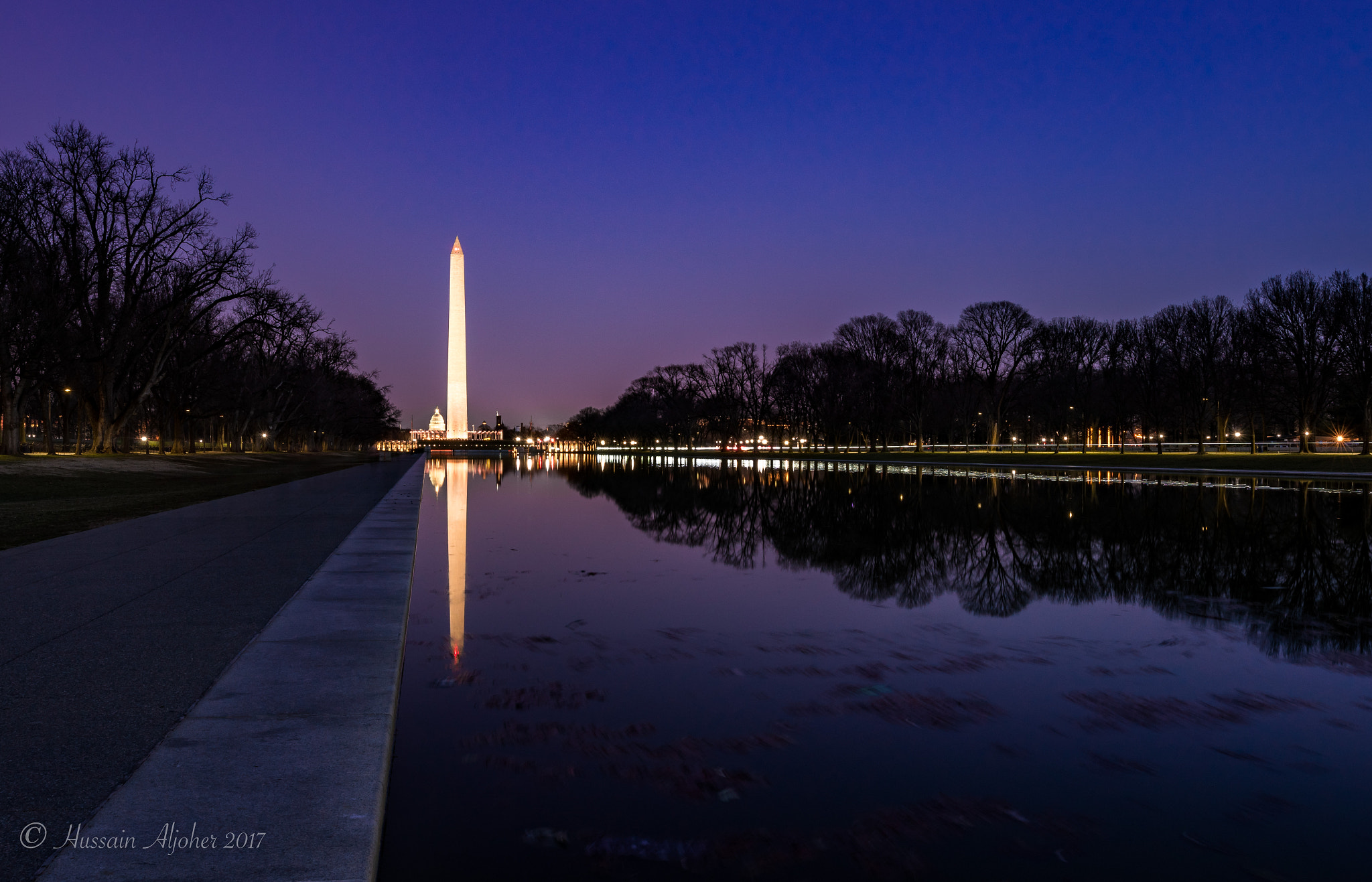 Nikon D810 + Nikon PC-E Nikkor 24mm F3.5D ED Tilt-Shift sample photo. Washington monuments photography