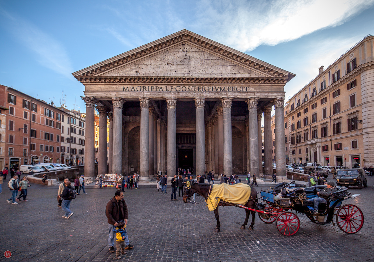 ZEISS Distagon T* 15mm F2.8 sample photo. Pantheon, rome photography