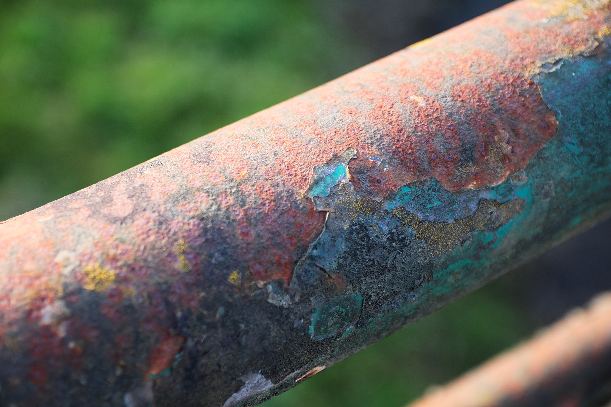 Canon EOS 760D (EOS Rebel T6s / EOS 8000D) sample photo. La rouille sous la peinture photography