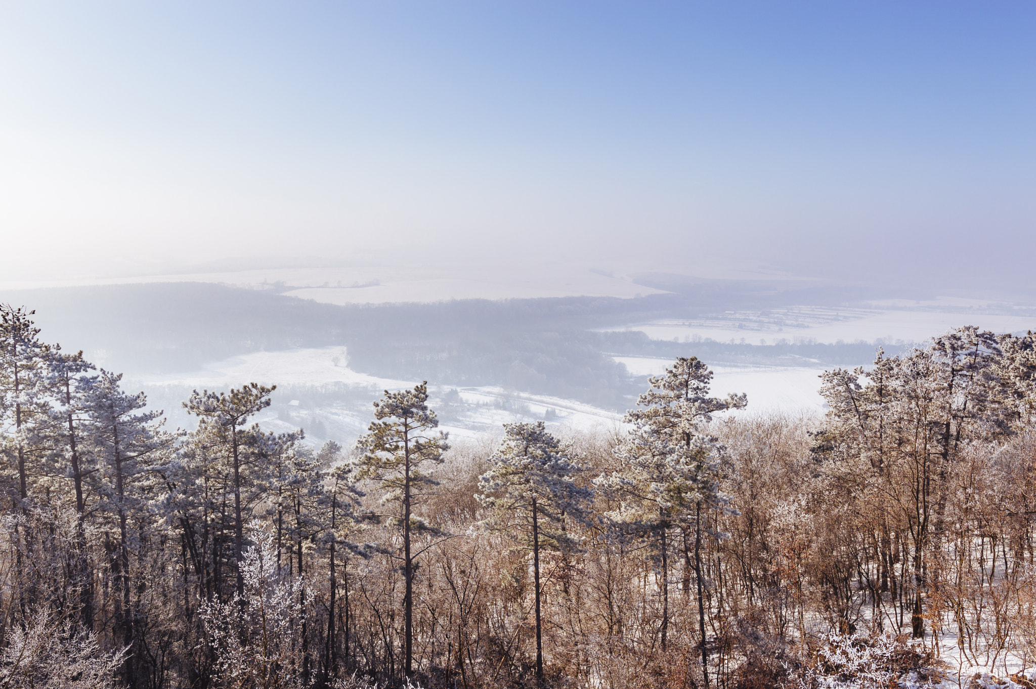 Nikon D3200 sample photo. Snowy plains photography