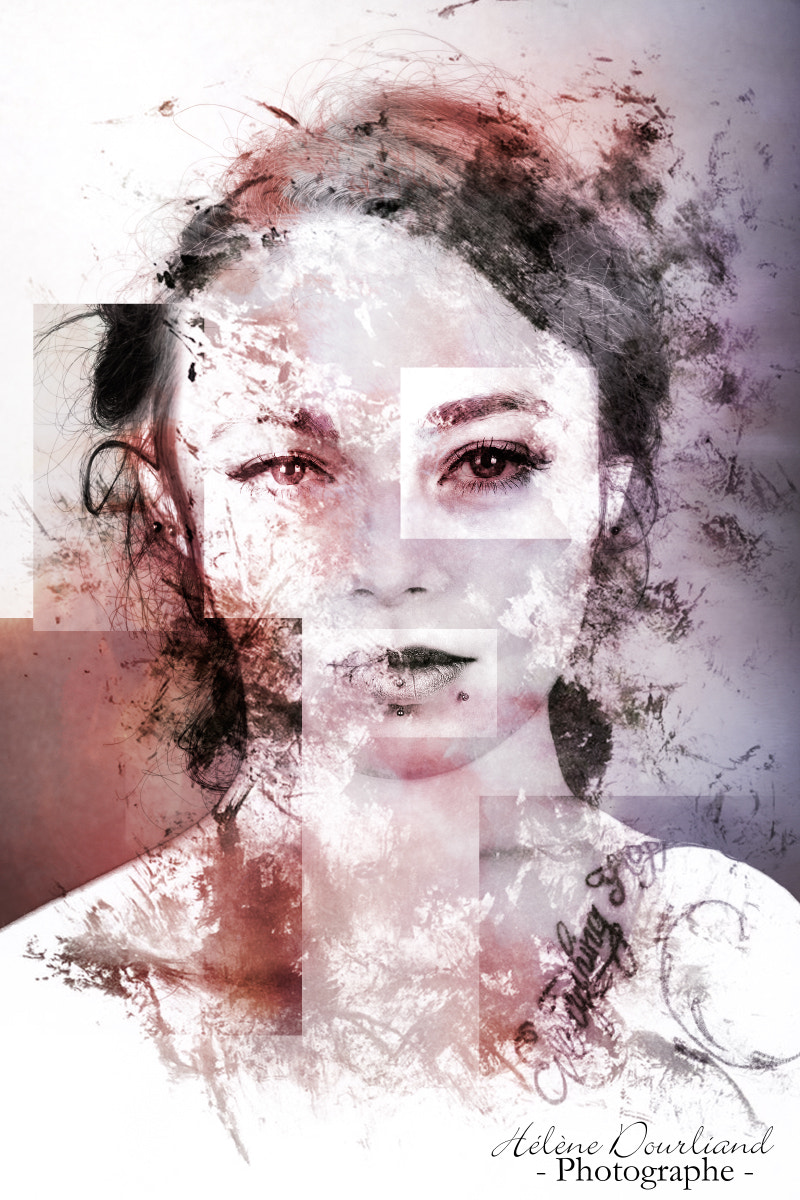 Fujifilm X-T1 sample photo. Portrait double exposure photography