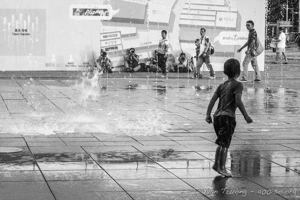 Fujifilm XF1 sample photo. Jeux d'eau - hong kong photography