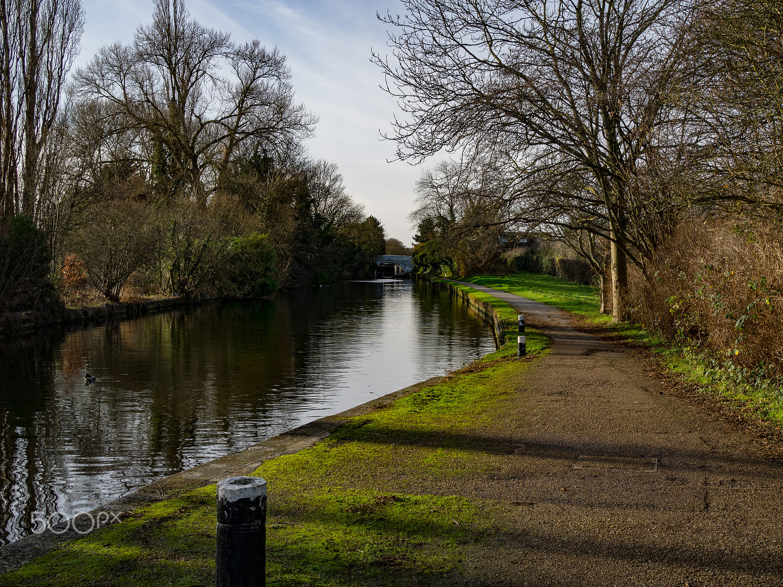 Olympus OM-D E-M1 sample photo. Canal view, hanwell, london. photography