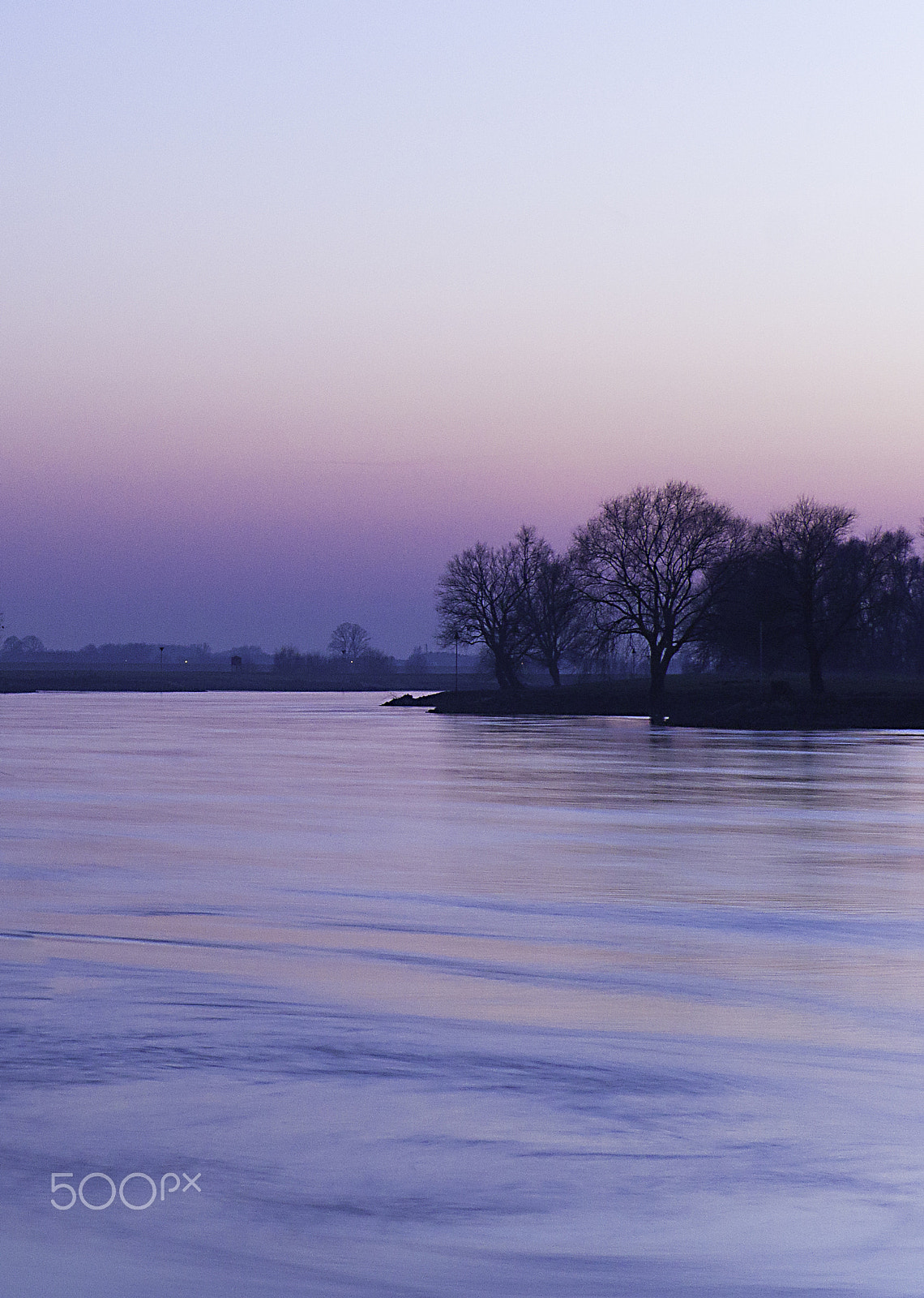 Olympus OM-D E-M10 sample photo. The river ijssel after sunset photography