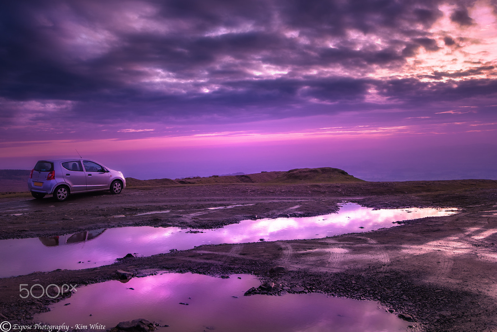 Nikon D500 sample photo. Car park on the hill photography