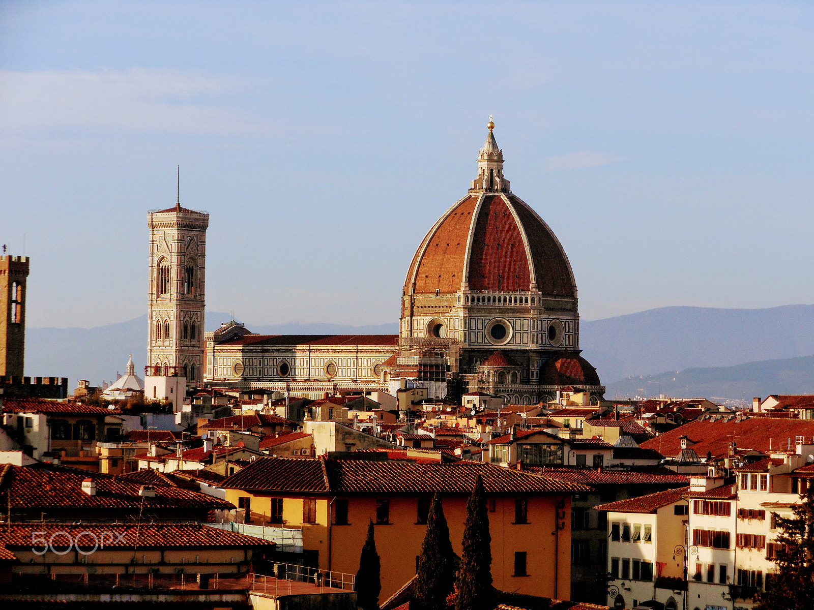 Nikon Coolpix S6100 sample photo. Florence skyline photography