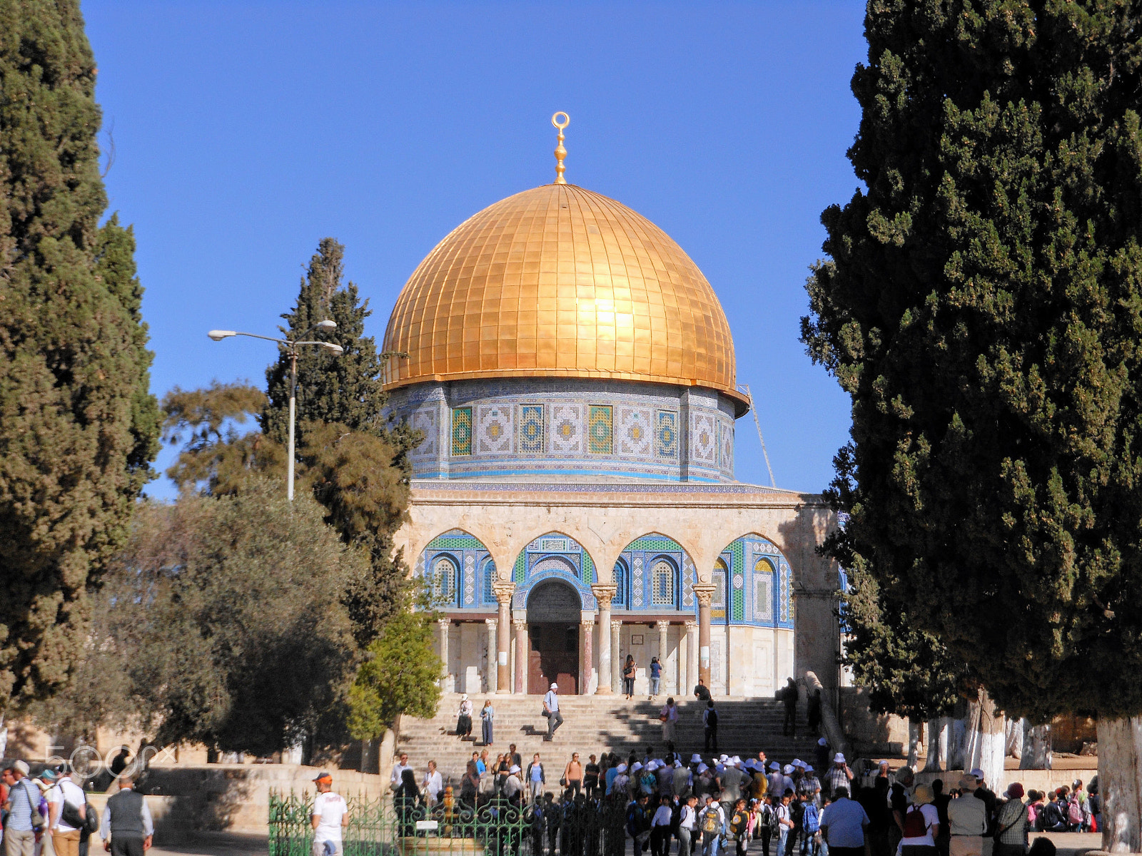 Nikon Coolpix S6100 sample photo. Dome of the rock jerusalem photography