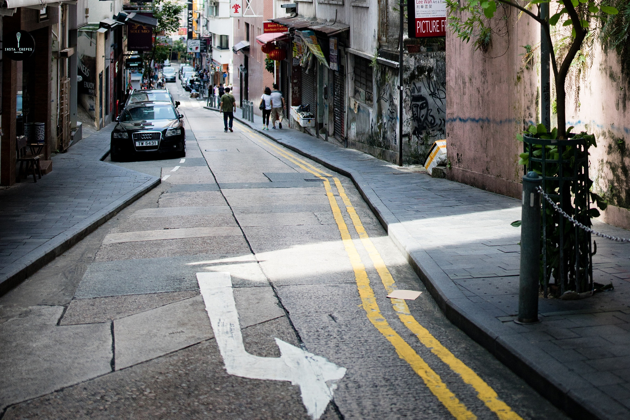 Sony a7 + Canon EF 35mm F1.4L II USM sample photo. Hongkong is turning left photography