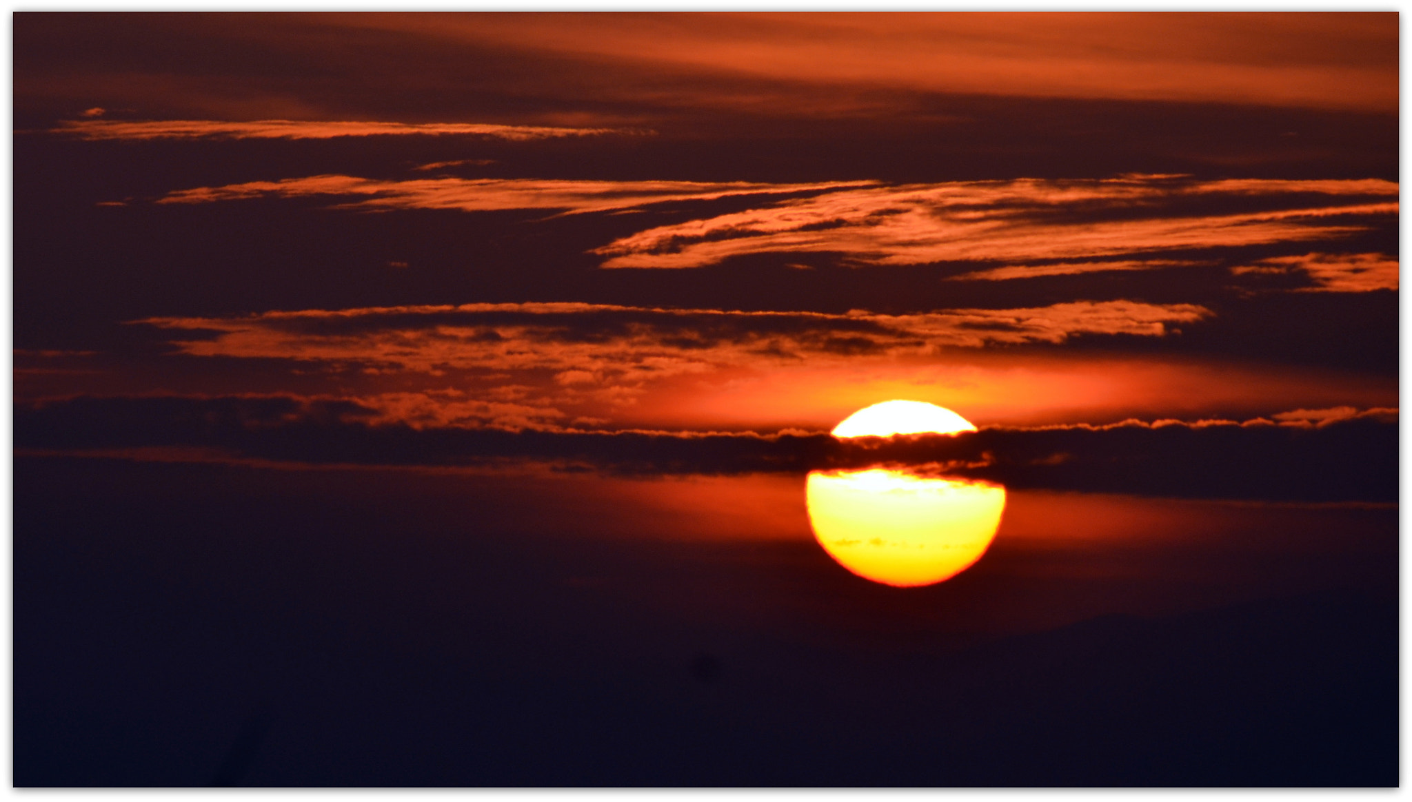 Nikon AF Nikkor 70-300mm F4-5.6G sample photo. Burning dawn photography
