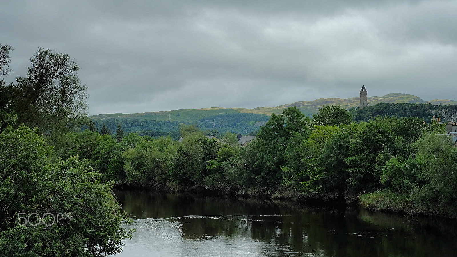 Fujifilm X-A1 sample photo. Wallace monument photography