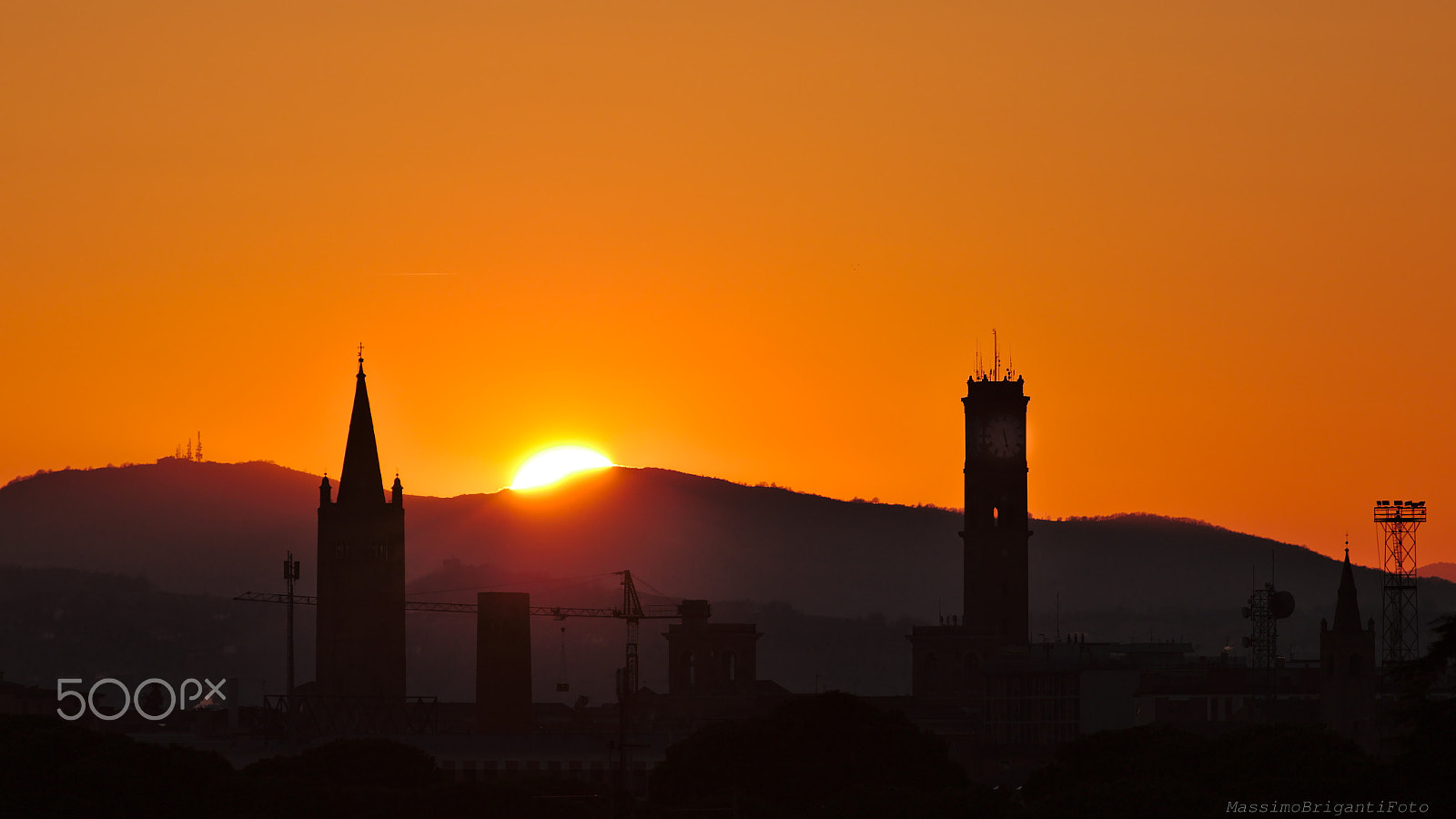 Tamron SP 35mm F1.8 Di VC USD sample photo. Forlì sunset photography