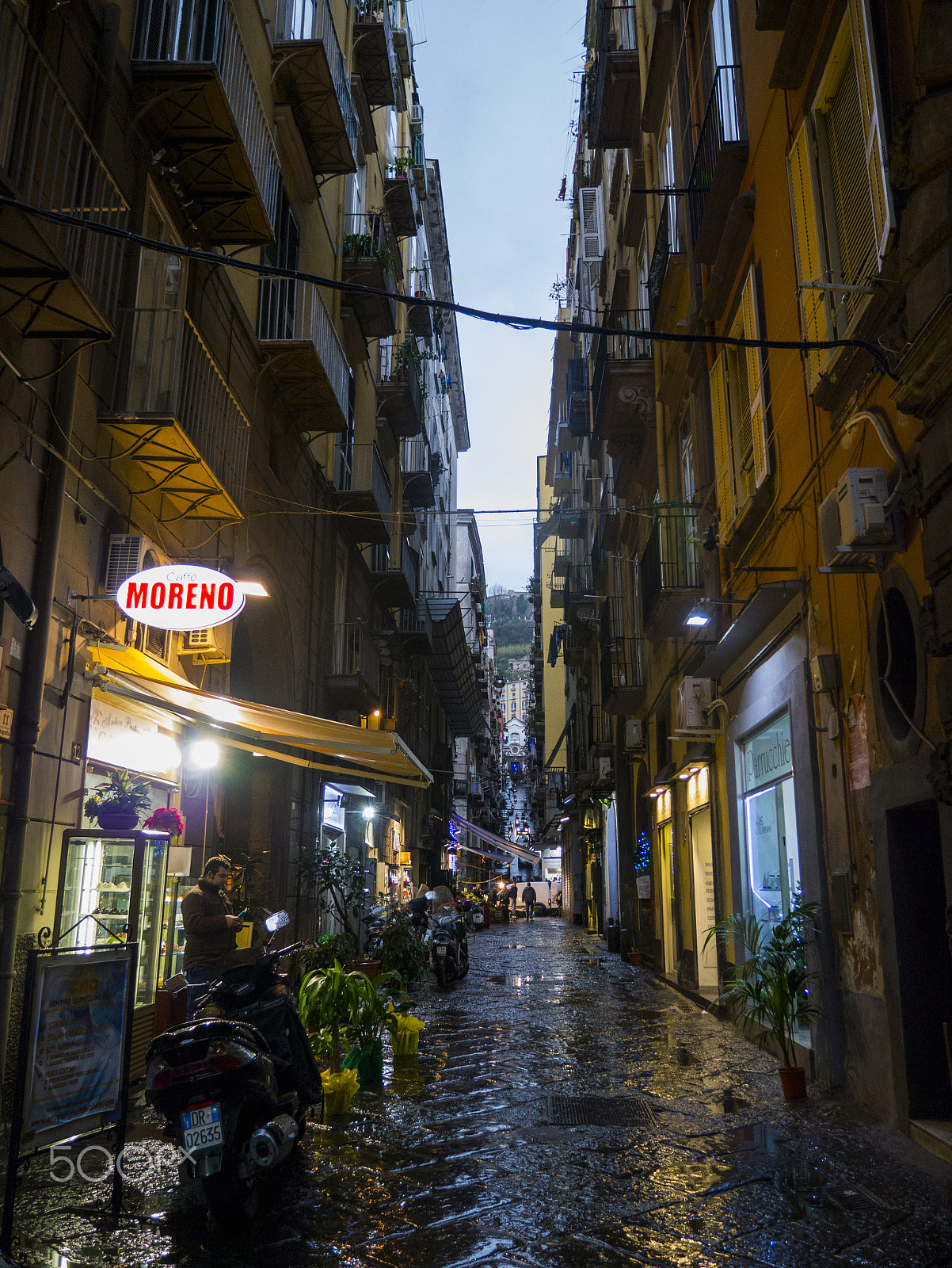 Panasonic Lumix DMC-GF6 sample photo. Naples after the rain photography