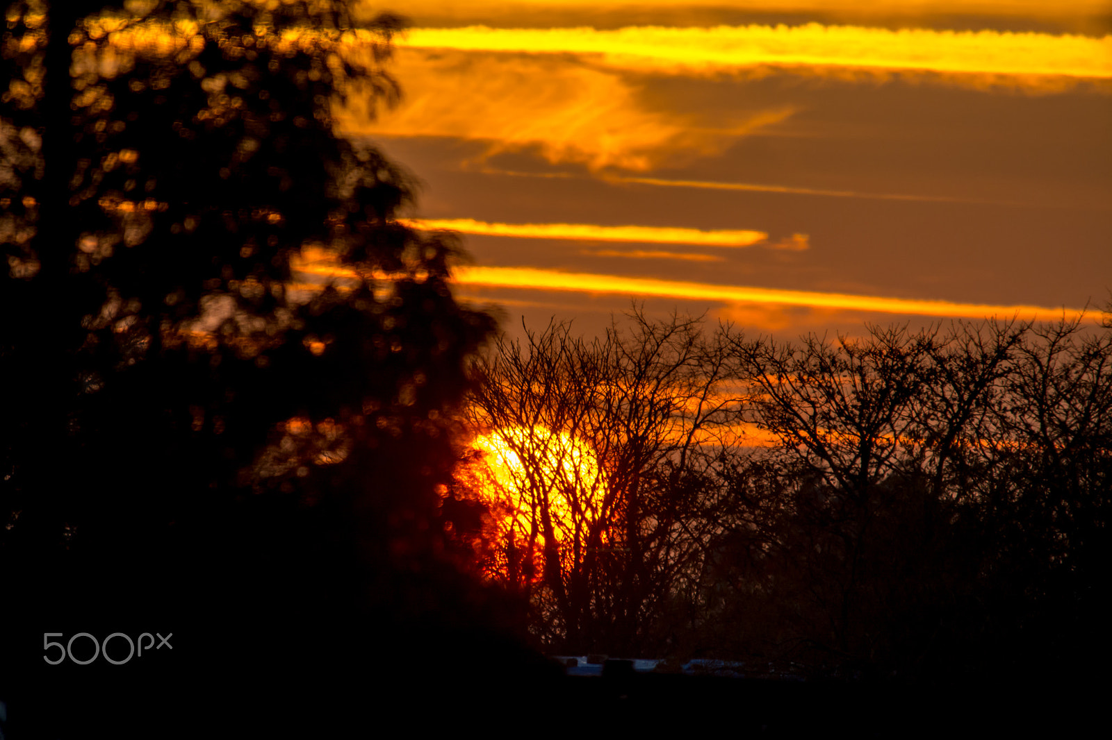 Nikon D7100 sample photo. Winter sunset iii photography
