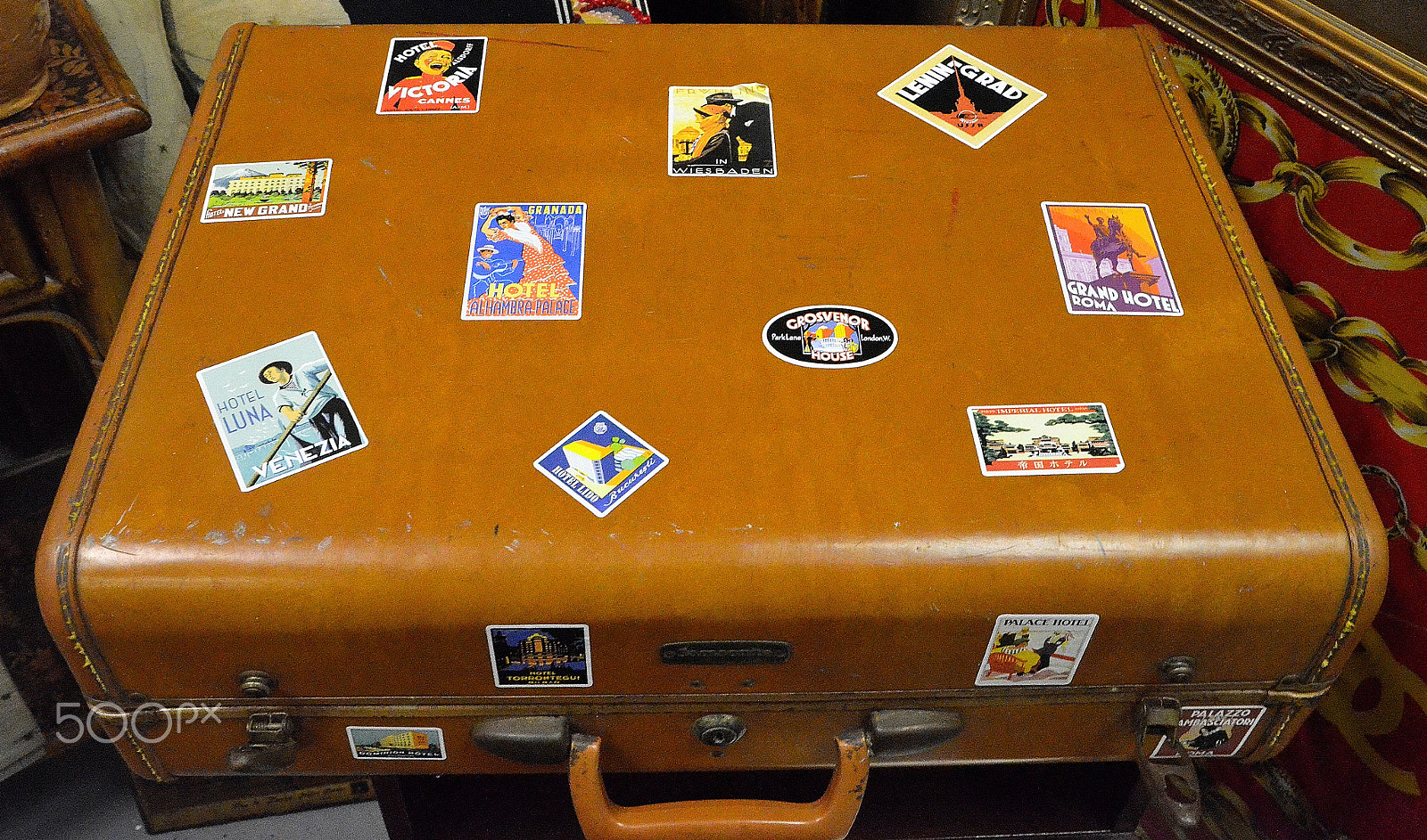 Nikon D5100 sample photo. The well-traveled suitcase photography