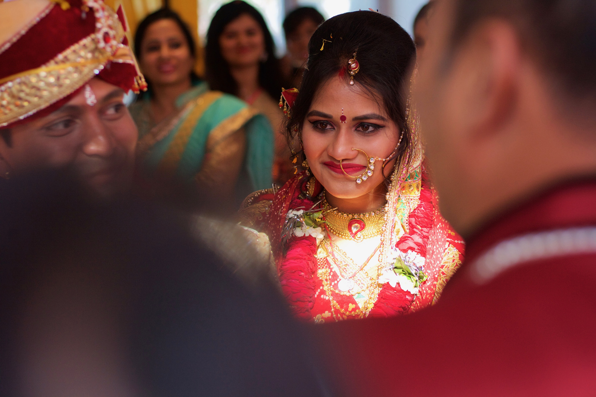 Canon EOS 1000D (EOS Digital Rebel XS / EOS Kiss F) + Canon EF 50mm F1.8 STM sample photo. Shots from a recent indian wedding photography