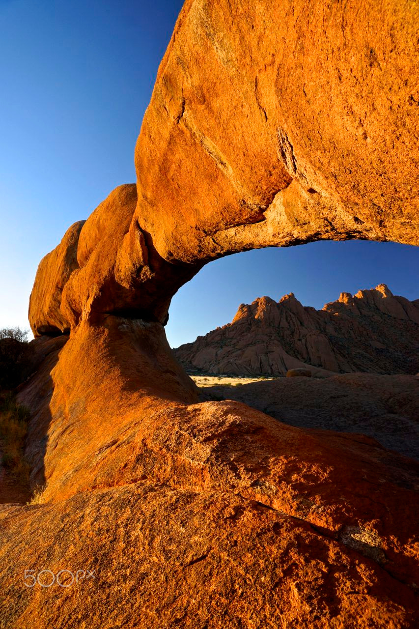 Sony a99 II sample photo. Ameib arch in namibia photography