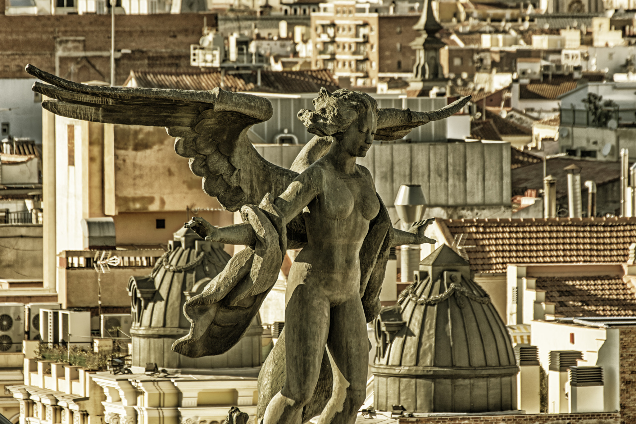 Nikon D7200 sample photo. The flight of the angel photography