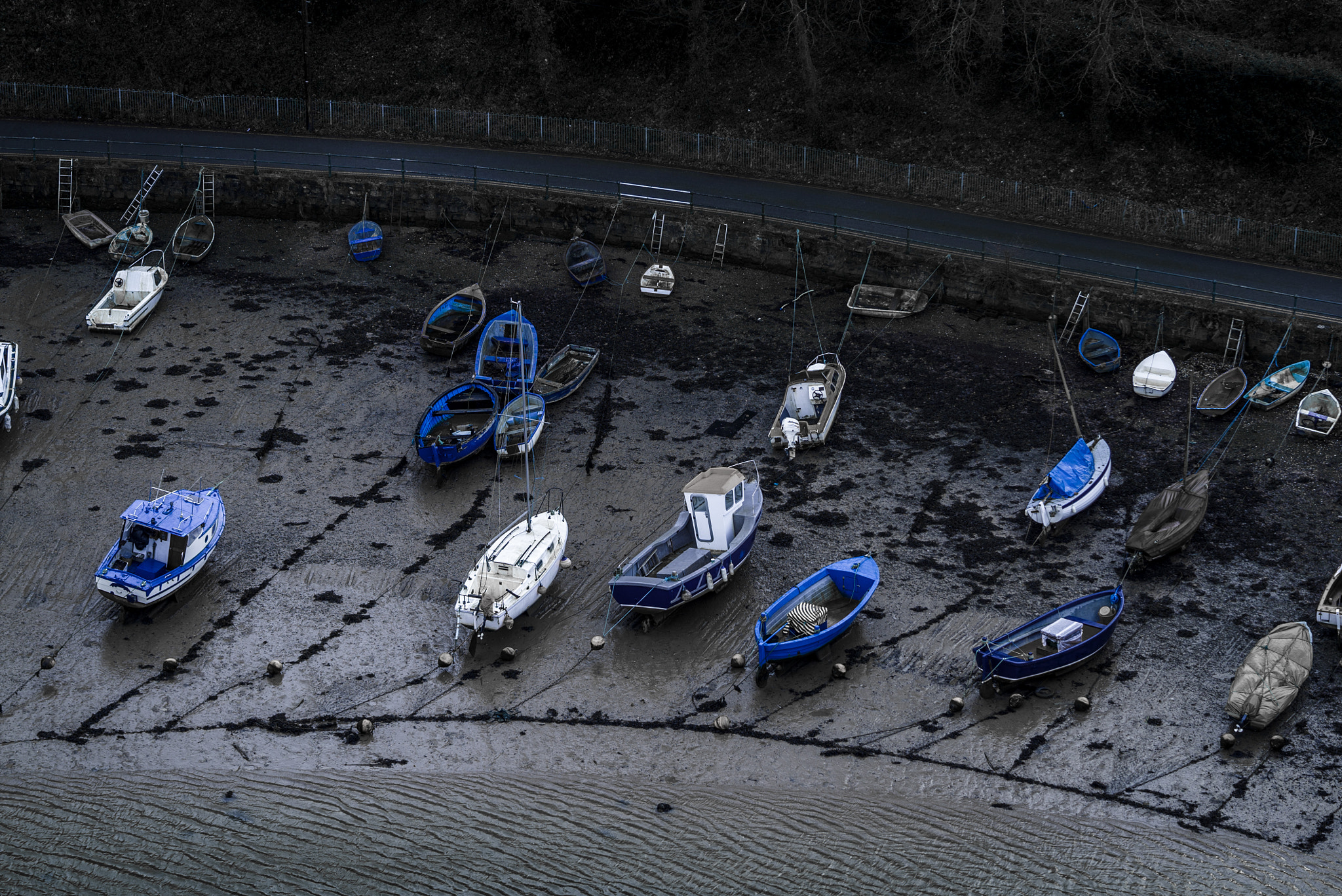 Sony a7S sample photo. Boats photography