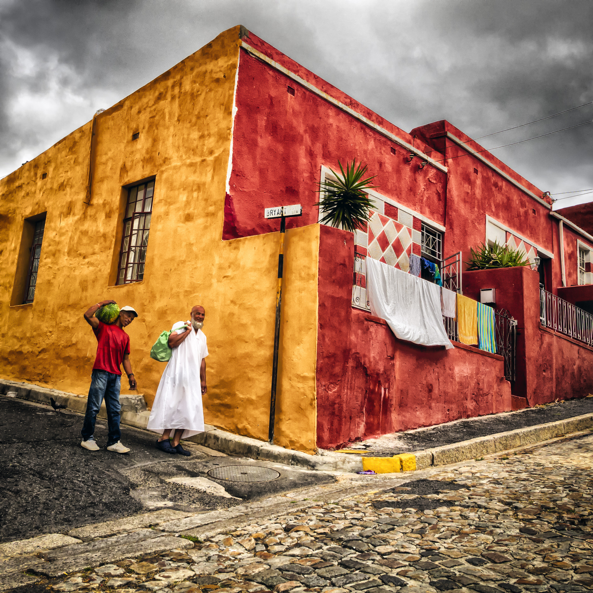 Olympus OM-D E-M10 + Olympus M.Zuiko Digital ED 12-40mm F2.8 Pro sample photo. Raw life contrasts of bo-kaap photography