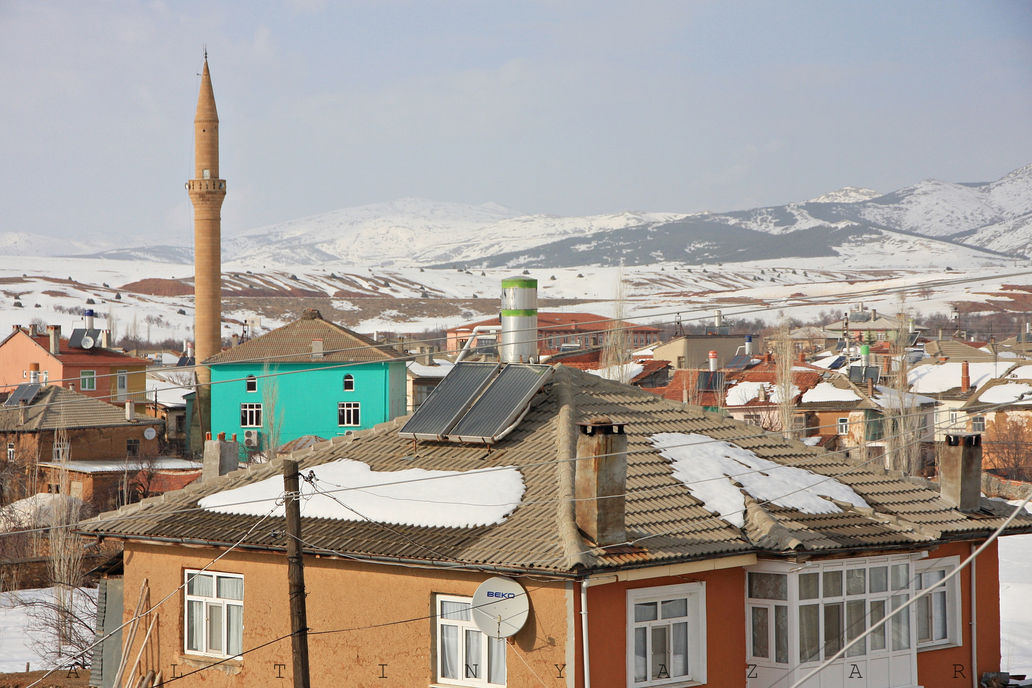 Canon EOS 40D sample photo. Köyümüzden bir kare photography