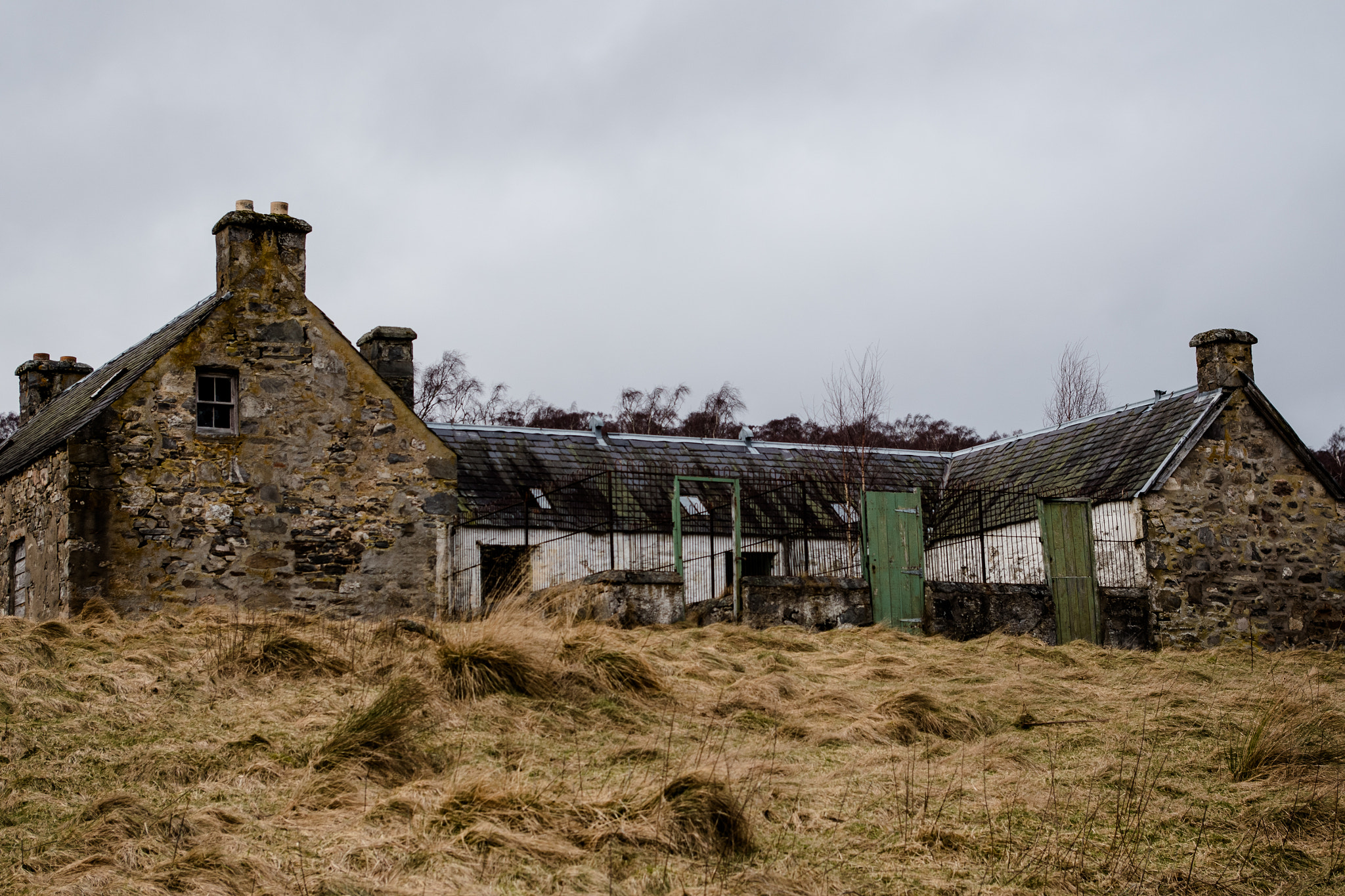 Pentax smc DA 18-55mm F3.5-5.6 AL sample photo. The old kennels photography