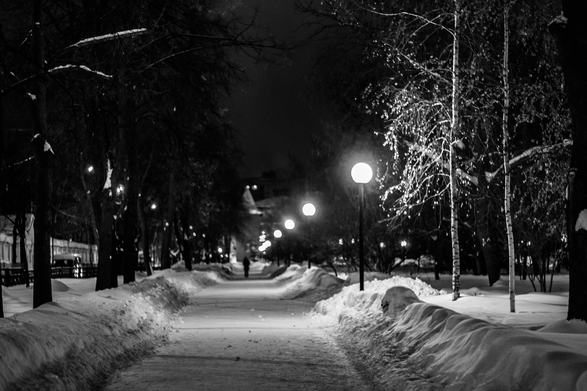 Canon EOS 650D (EOS Rebel T4i / EOS Kiss X6i) + Canon EF 50mm F1.8 STM sample photo. Midnight in kazan park photography