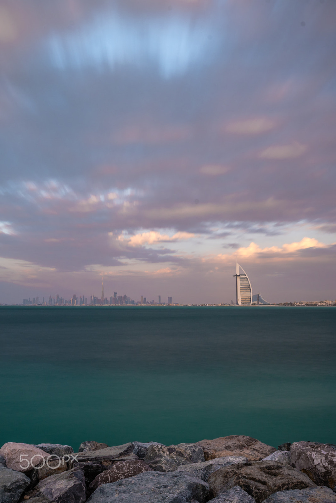 Nikon D750 sample photo. Moody skies over dubai photography