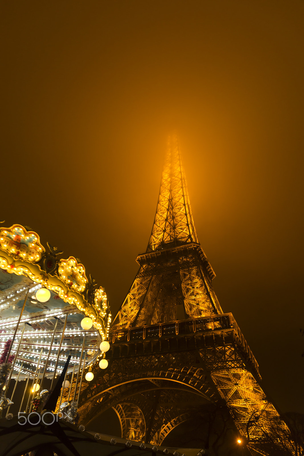 Nikon D800 + Sigma 24-70mm F2.8 EX DG HSM sample photo. Tower in the fog photography