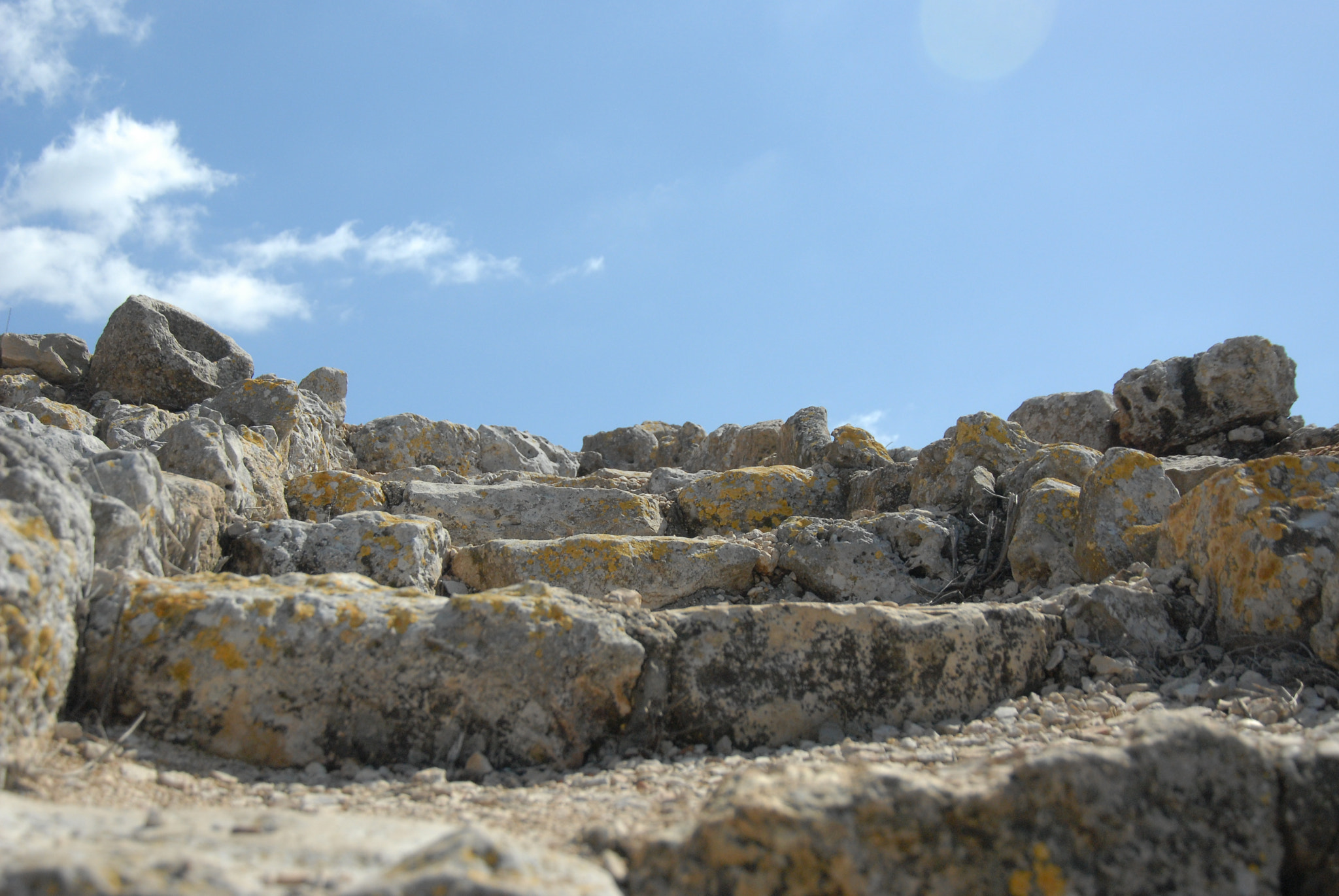 Nikon D200 sample photo. Ancient stairway photography