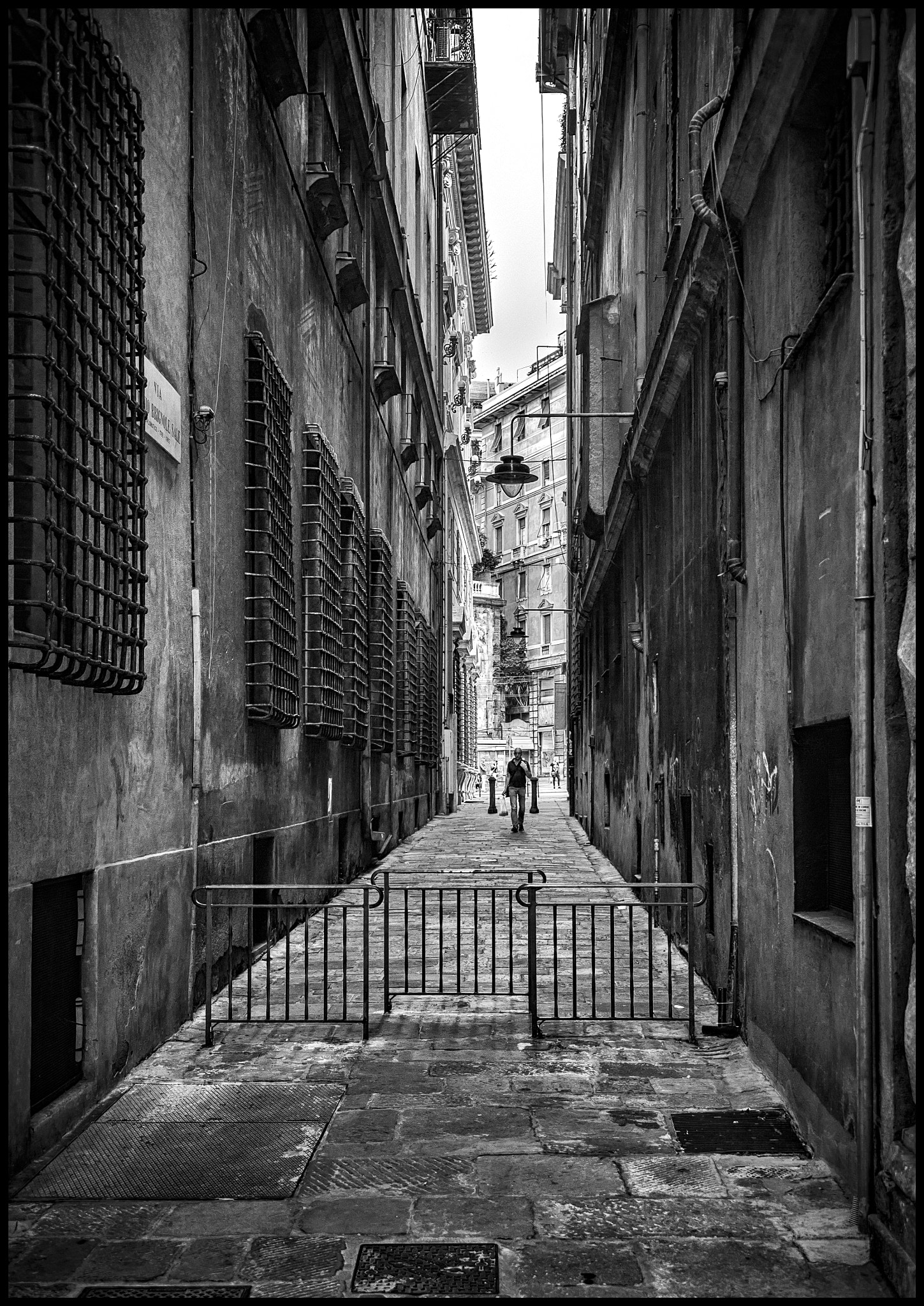 Nikon Df sample photo. Old streets of genoa...... photography