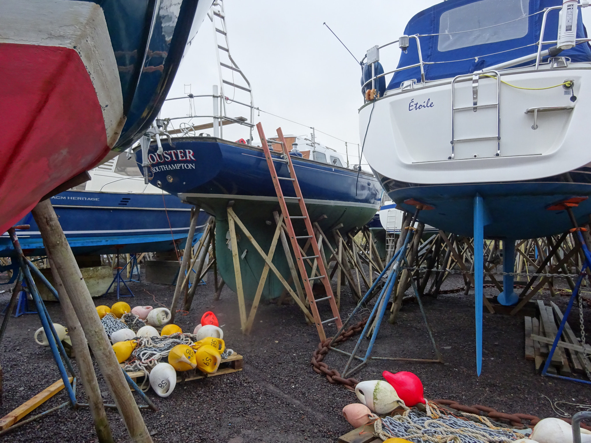 Sony 25-500mm F3.5-6.5 sample photo. Dry dock, ardfern, argyll. photography