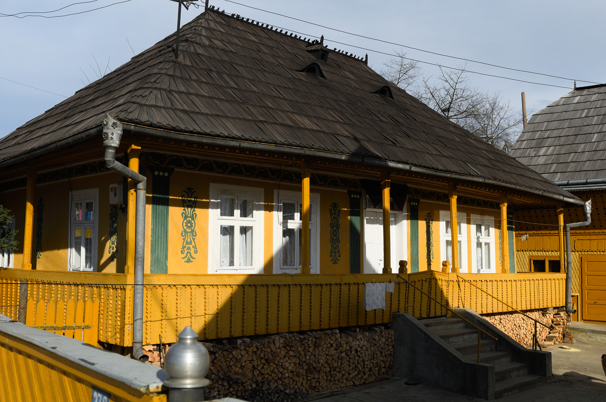 Nikon D300S sample photo. Old house in bucovina-roumania photography