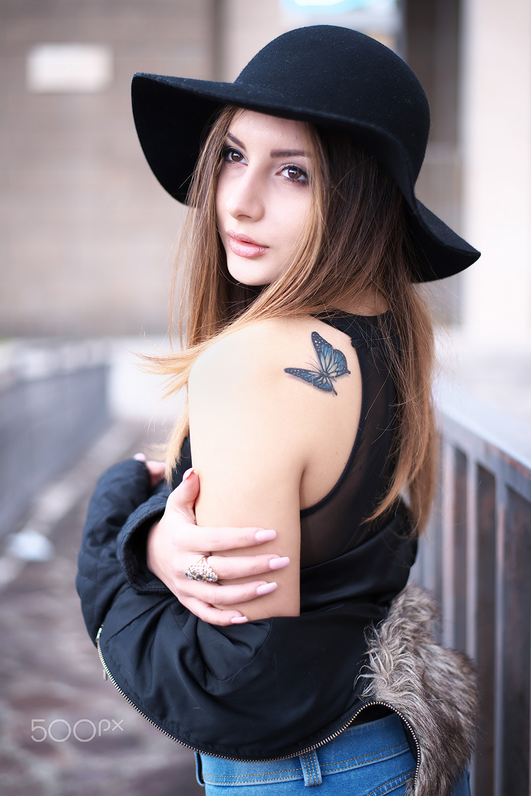 Nikon D750 + 50mm F/1.8 G sample photo. Serena's butterfly photography